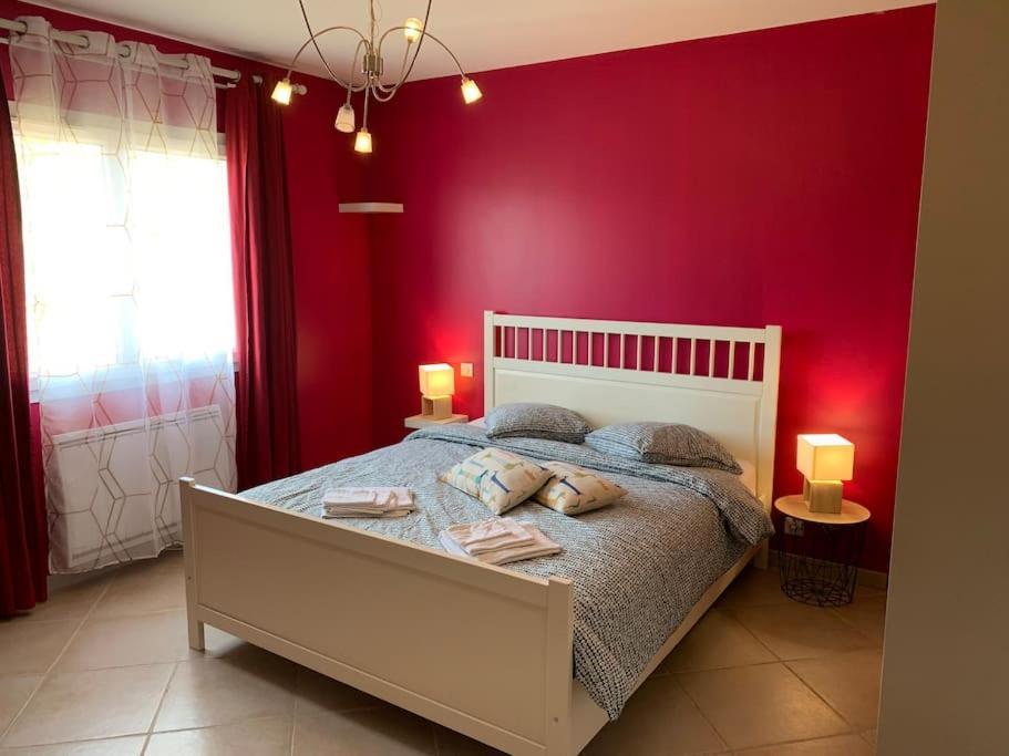 Villa Vue Sur Etang 8 Personnes Spacieuse Et Calme Narbona Esterno foto