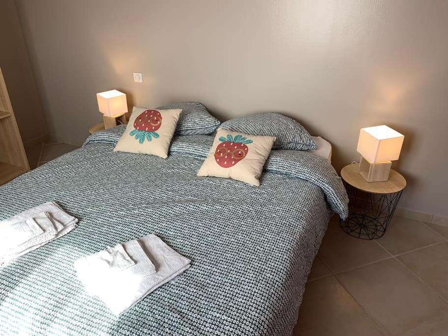 Villa Vue Sur Etang 8 Personnes Spacieuse Et Calme Narbona Esterno foto