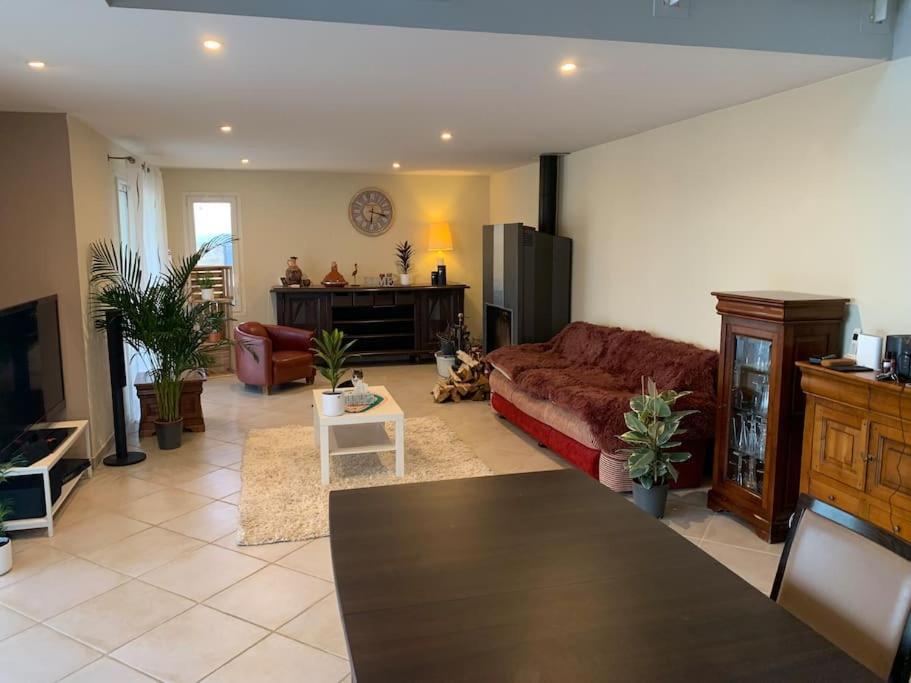 Villa Vue Sur Etang 8 Personnes Spacieuse Et Calme Narbona Esterno foto